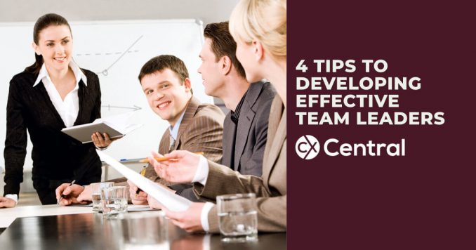 4 tips for developing effective team leaders in the call centre