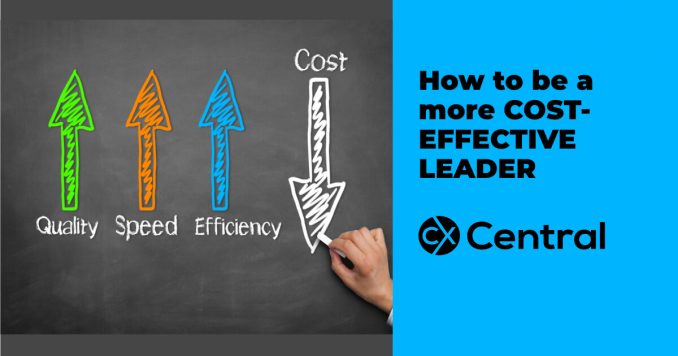 How to be a more cost-effective leader