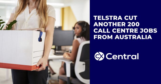 Telstra cut another 200 call centre jobs from Australia