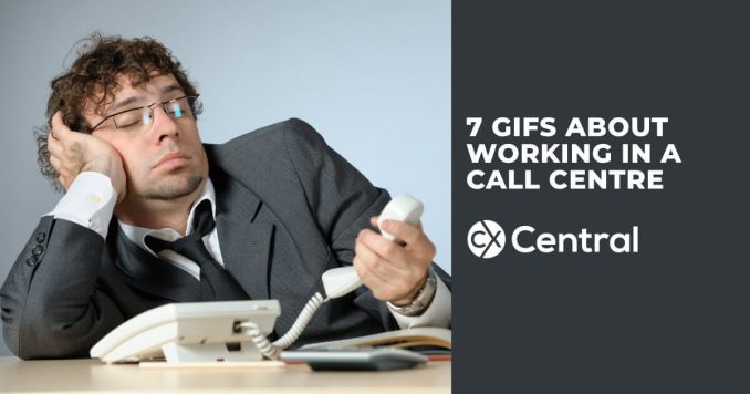 7 GIFS about call centre life