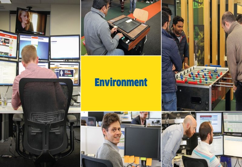 Having the right environment for our staff assists with the overall Sportsbet customer experience strategy 