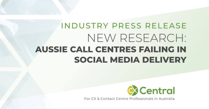 Contact centres failing in social media delivery
