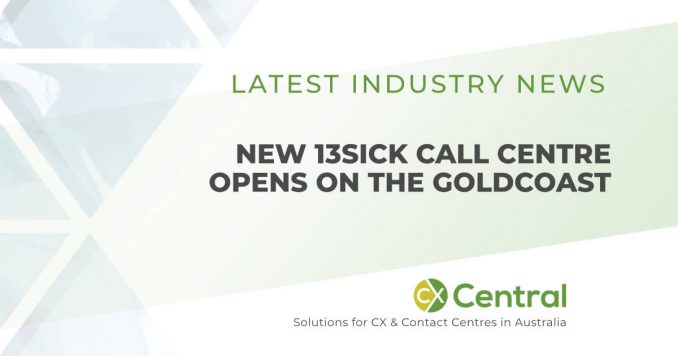 New 13SICK call centre opens
