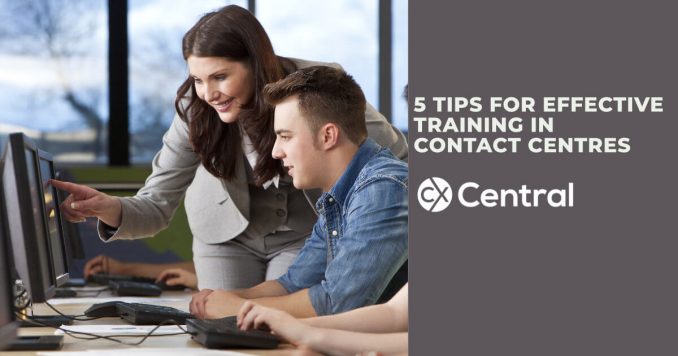 5 tips for effective training in contact centres