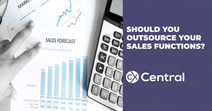Why you should be outsourcing sales functions