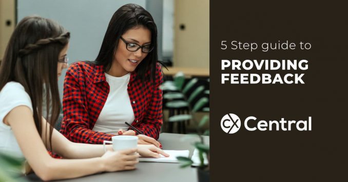 5 step guide to providing feedback