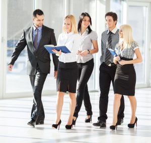 team building ideas for your call centre including having walking meetings instead of in a stuffy room