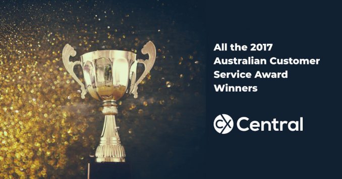 All the 2017 Australian Customer Service Award Winners