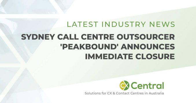 Sydney call centre outsourcer Peakbound closes