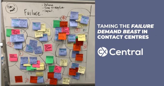 How to reduce call volumes using Failure demand in contact centres