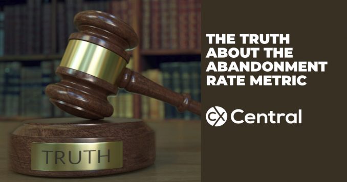 The truth about the call centre abandonment rate metric