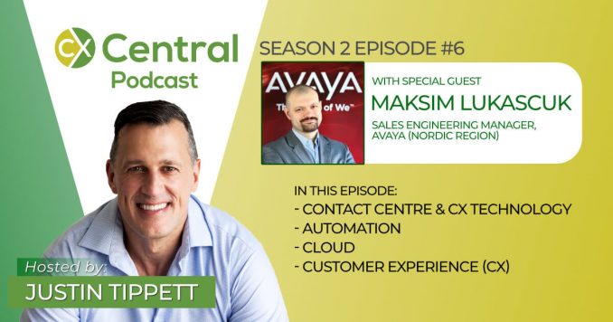 Maksim Lukascuk Podcast from Avaya