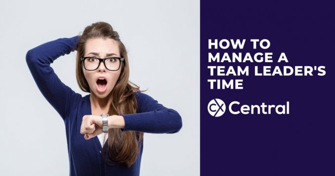 How to manage a Team Leader's time in the call centre