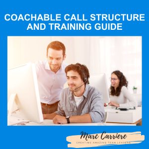 Call Centre Team Leader training an agent